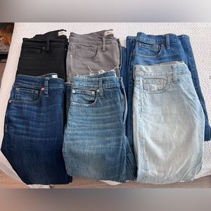 MADEWELL JEANS - 5 jeans